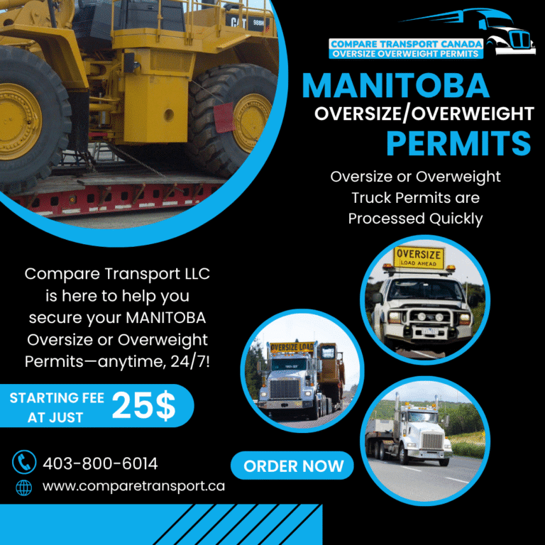 Manitoba oversize permits