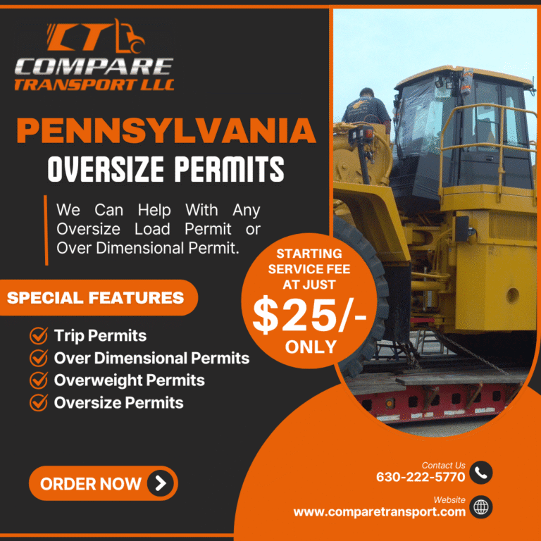 Pennsylvania Oversize Overweight Permits Regulations