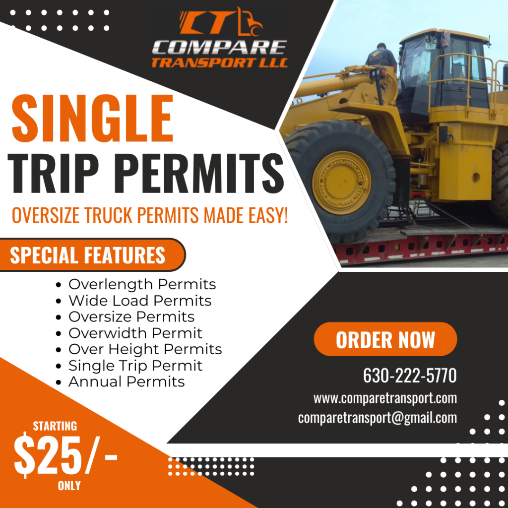 Colorado Single Trip Oversize Overweight Permit